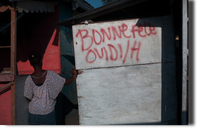 Port au Prince tent city