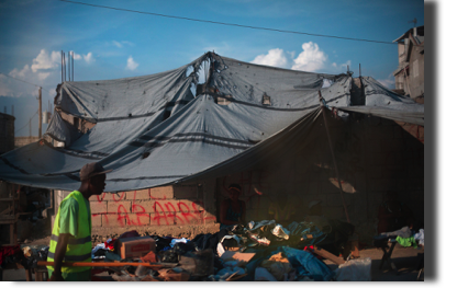 Port au Prince tent city