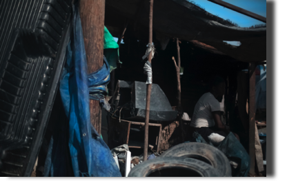 Port au Prince tent city