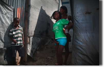 Port au Prince tent city