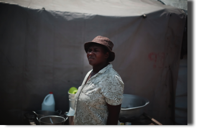 Port au Prince tent city