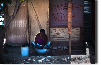 Port au Prince tent city