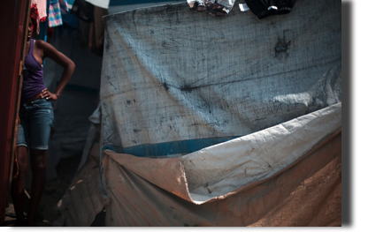 Port au Prince tent city