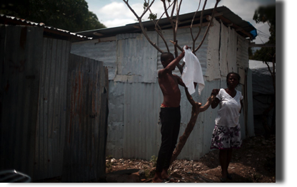 Port au Prince tent city