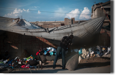 Port au Prince Tent City